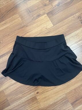 Victoria's Secret Black Flared Skort